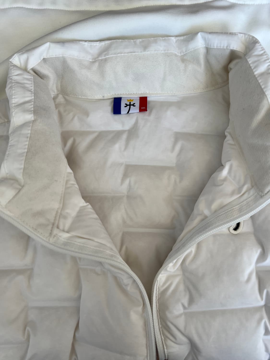 까스텔바작 남성 아이보리 기능성점퍼 패딩플리츠점퍼 상품이미지5