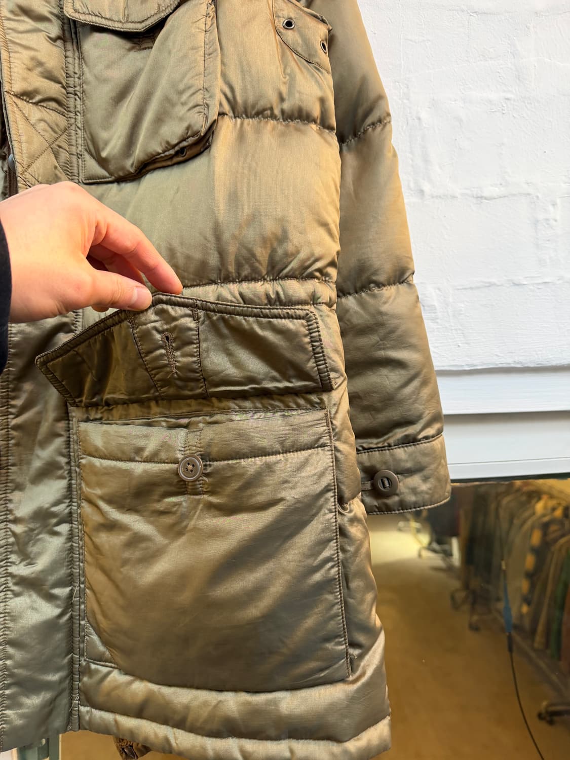 Ralph Lauren 여성 다운 파카 후드 패딩 XS 상품이미지4