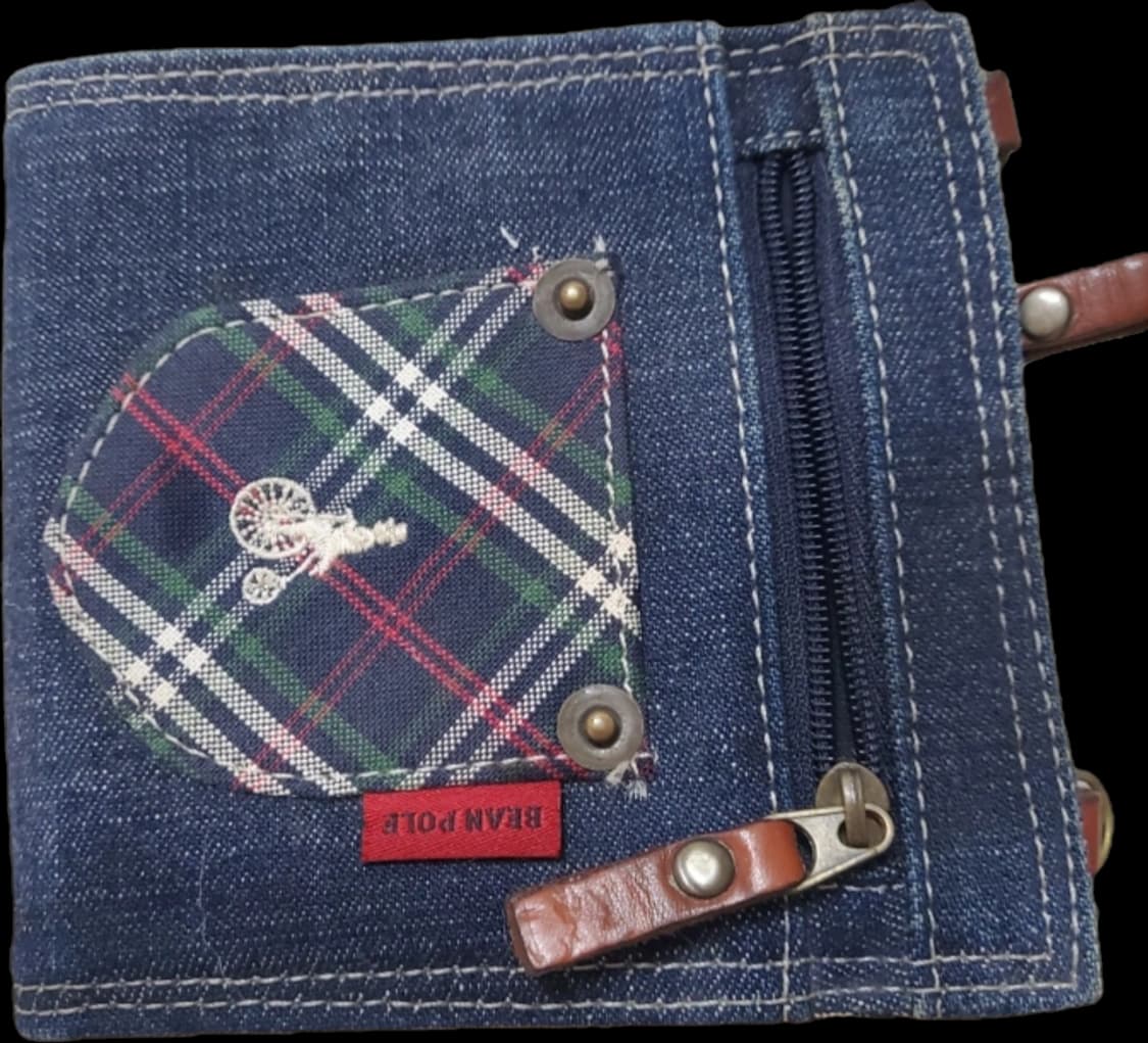 유일매물 빈폴 청 데님 지갑 상품이미지1