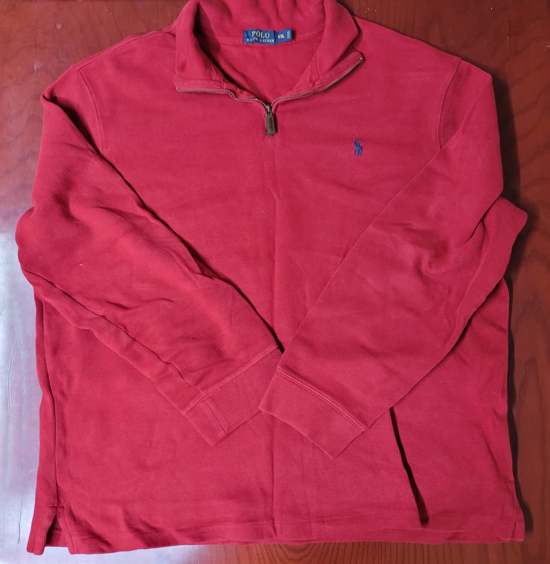 빈티지 폴로 랄프로렌 반집업 니트 상품이미지1