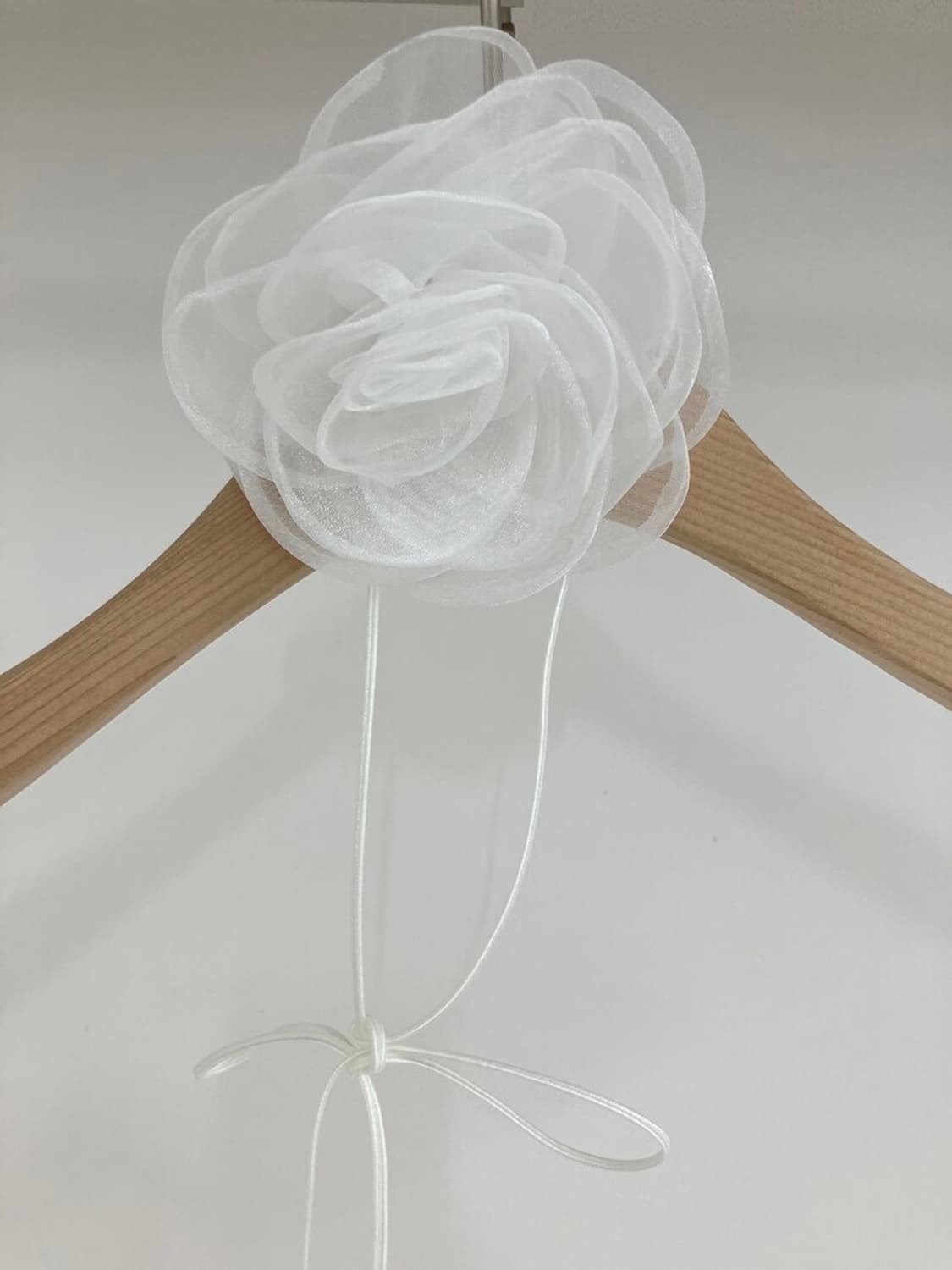 가니송 브라이덜 로즈 코사지 화이트 상품이미지4