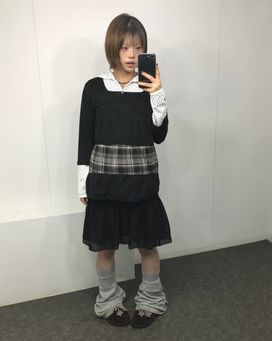 무채색 니혼진 감성 코디 Setྀི  상품이미지1