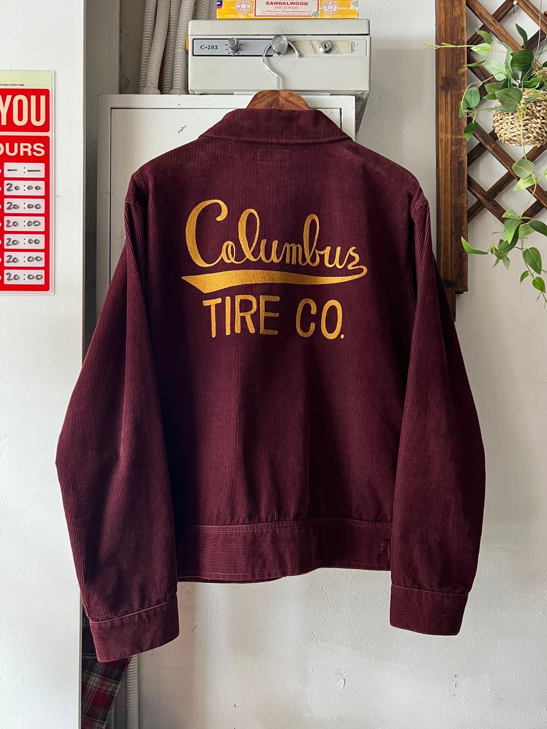 [42]페로우즈 Columbus TIRE CO 코듀로이 메카닉 자켓 상품이미지1