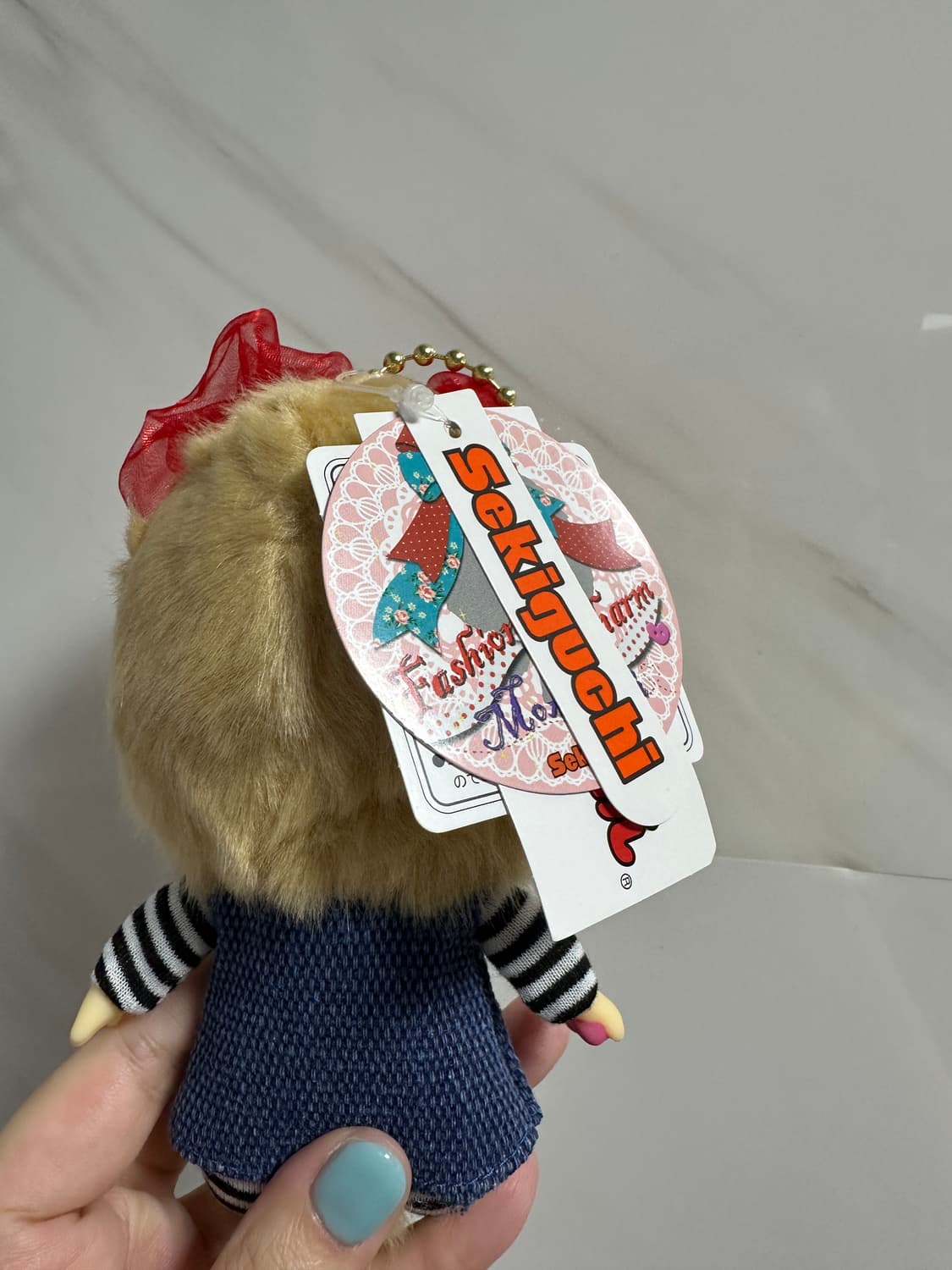 홍콩 몬치치 대두 데님원피스 키링 상품이미지3