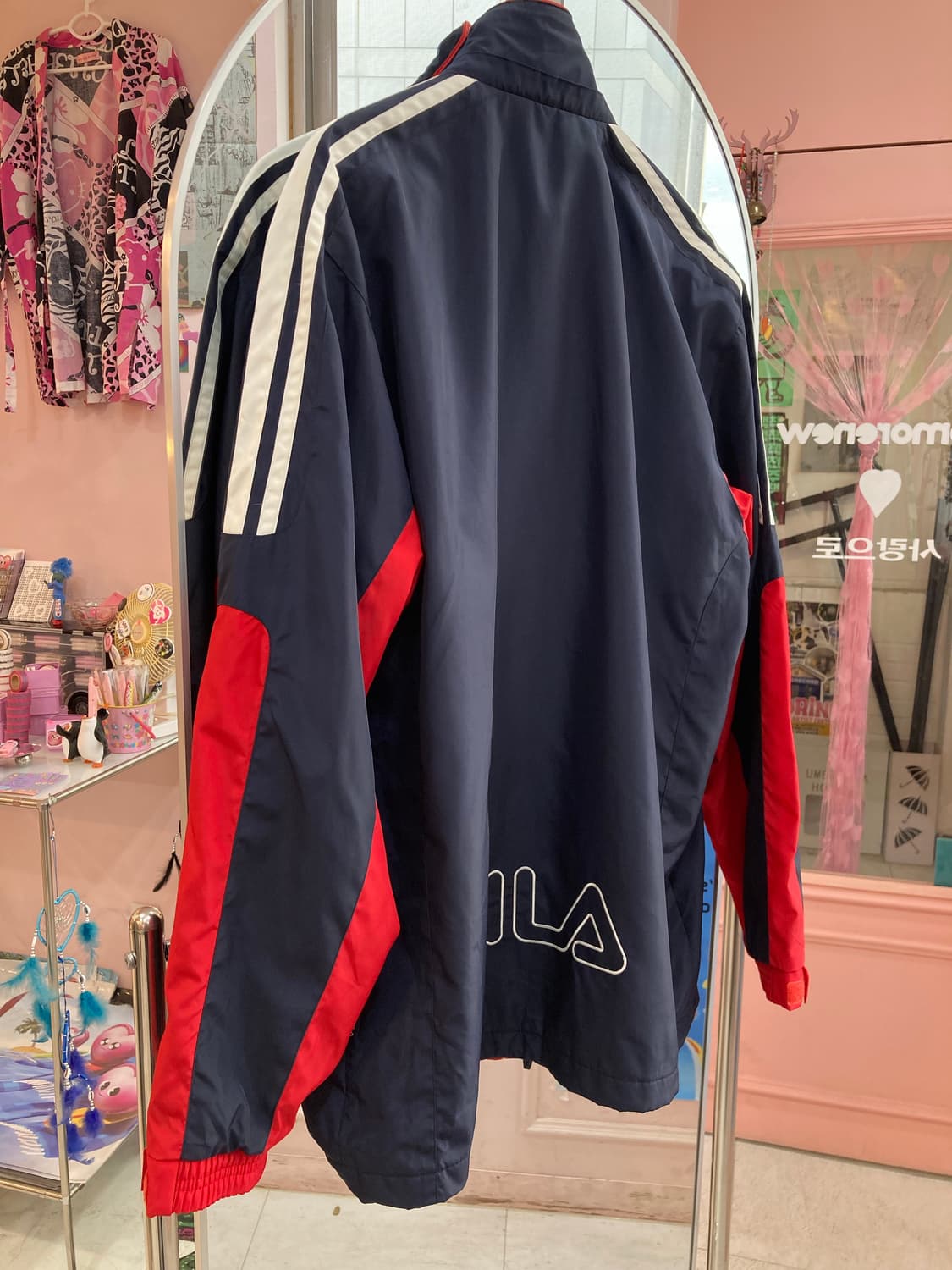 휠라 FILA 바람막이 트랙 점퍼 상품이미지4