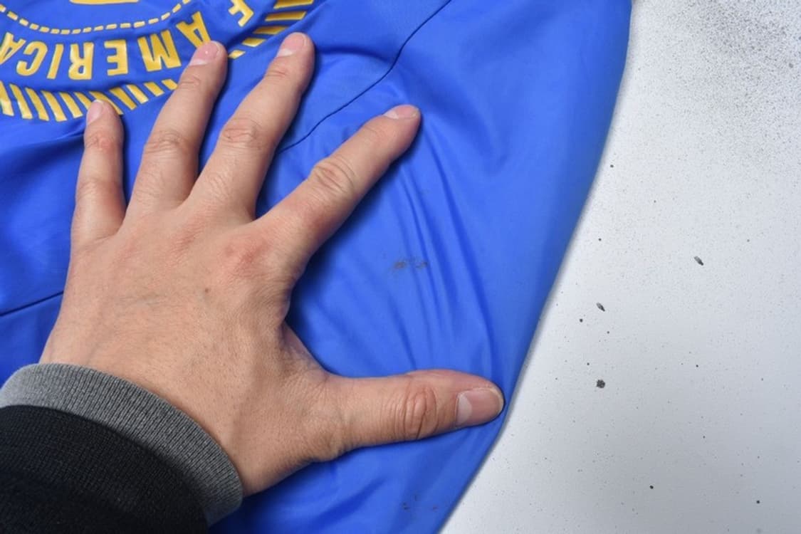 90S USA 야구점퍼 바시티 자켓 M M0036 상품이미지7