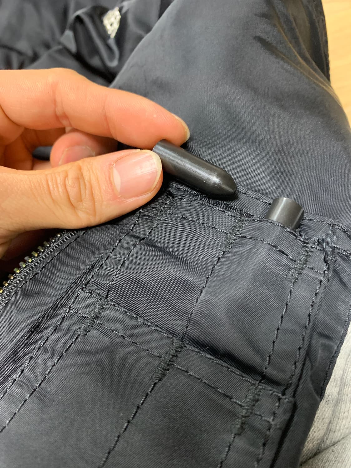 L)Avirex 일본 경찰특공대 ma-1 자켓 상품이미지7