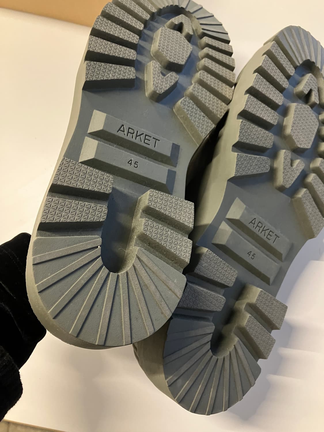 아르켓 스니커즈 카키/ 그레이 45 상품이미지5