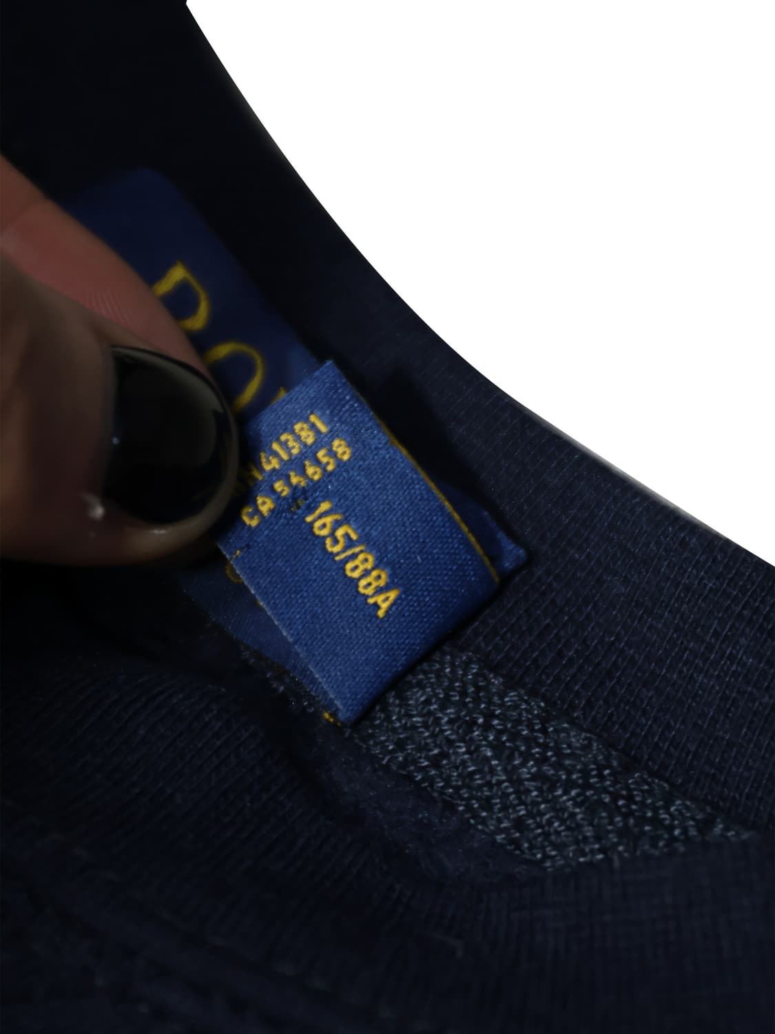 [정품]폴로 랄프 로렌 맨투맨 네이비 XS 상품이미지4