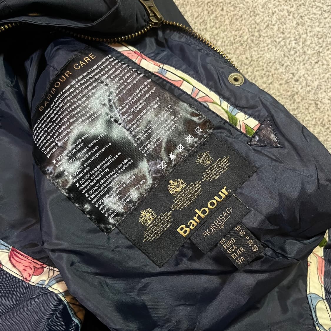 바버 x 모리스앤코 왁스자켓 상품이미지4