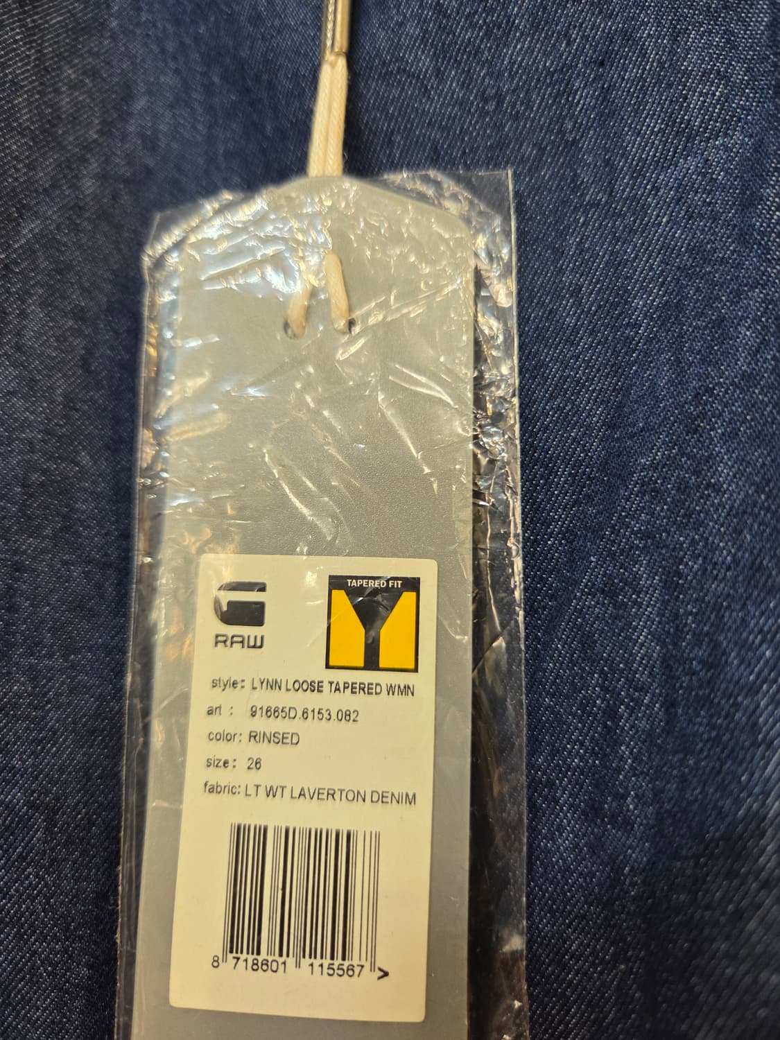 G-Star 데님 조거팬츠 버튼 디테일(W26) 상품이미지7