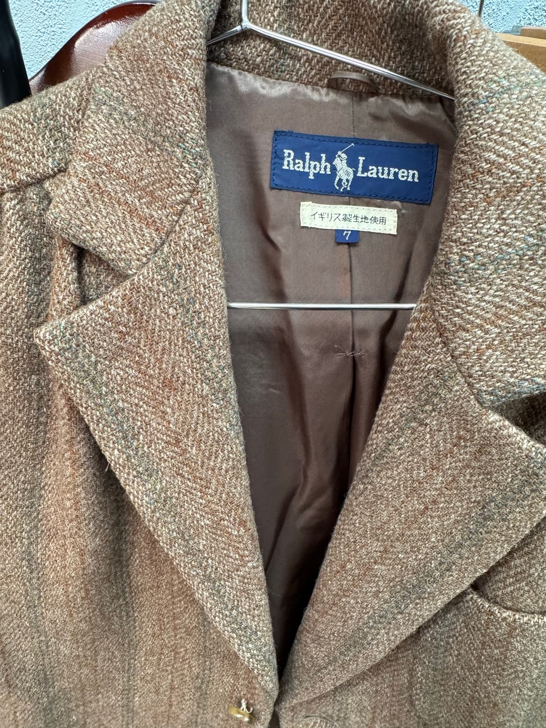 폴로 빈티지 블루라벨 모직 마이 자켓 여성 55반 까지추천 상품이미지8