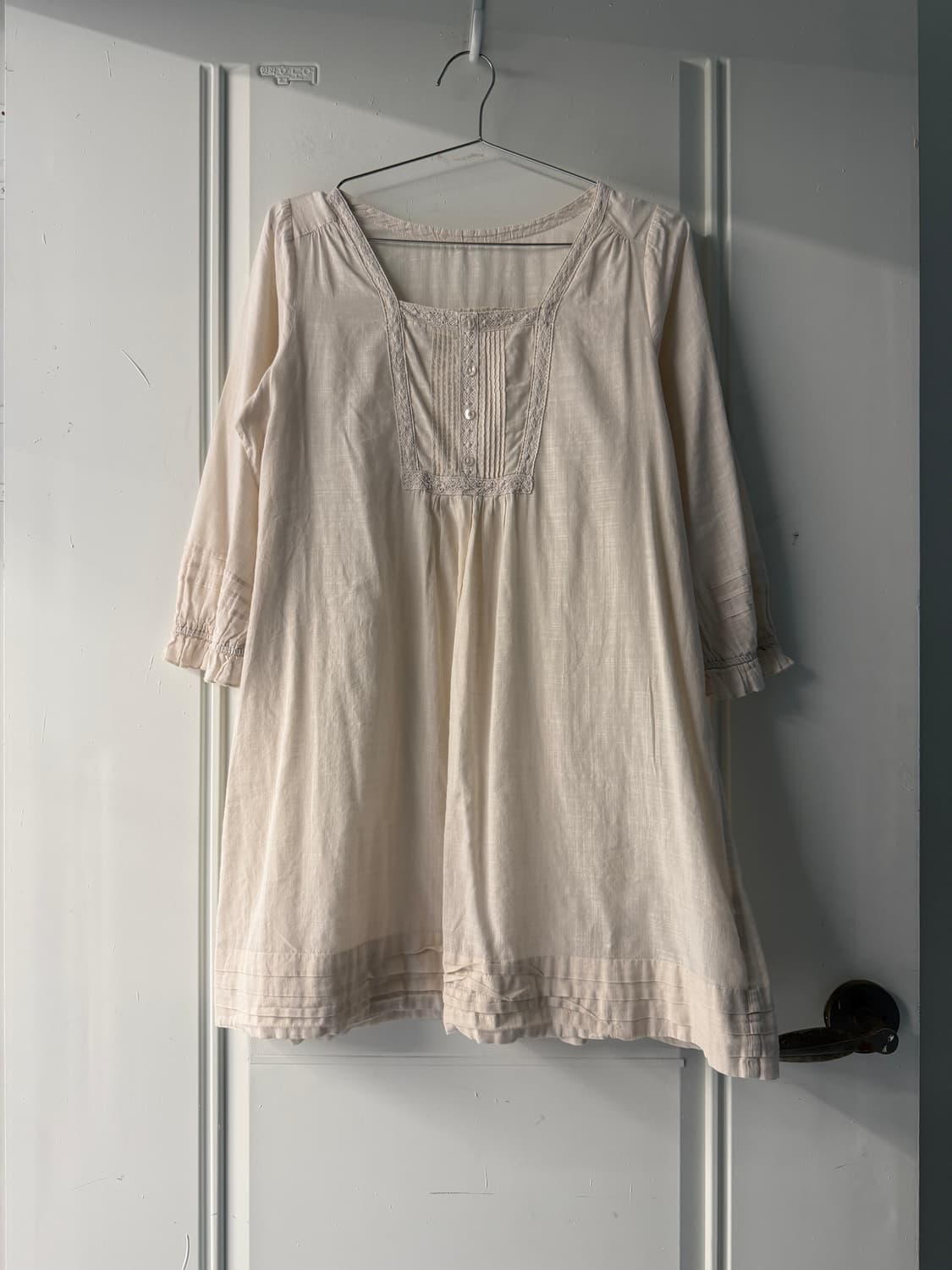 일본빈티지 모리 레이스 블라우스 원피스 상품이미지5