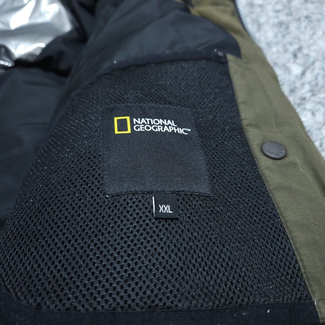 내셔널지오그래픽) XXL 남자 블루웨일 덕다운야상패딩 / 왕눈이샵 상품이미지9