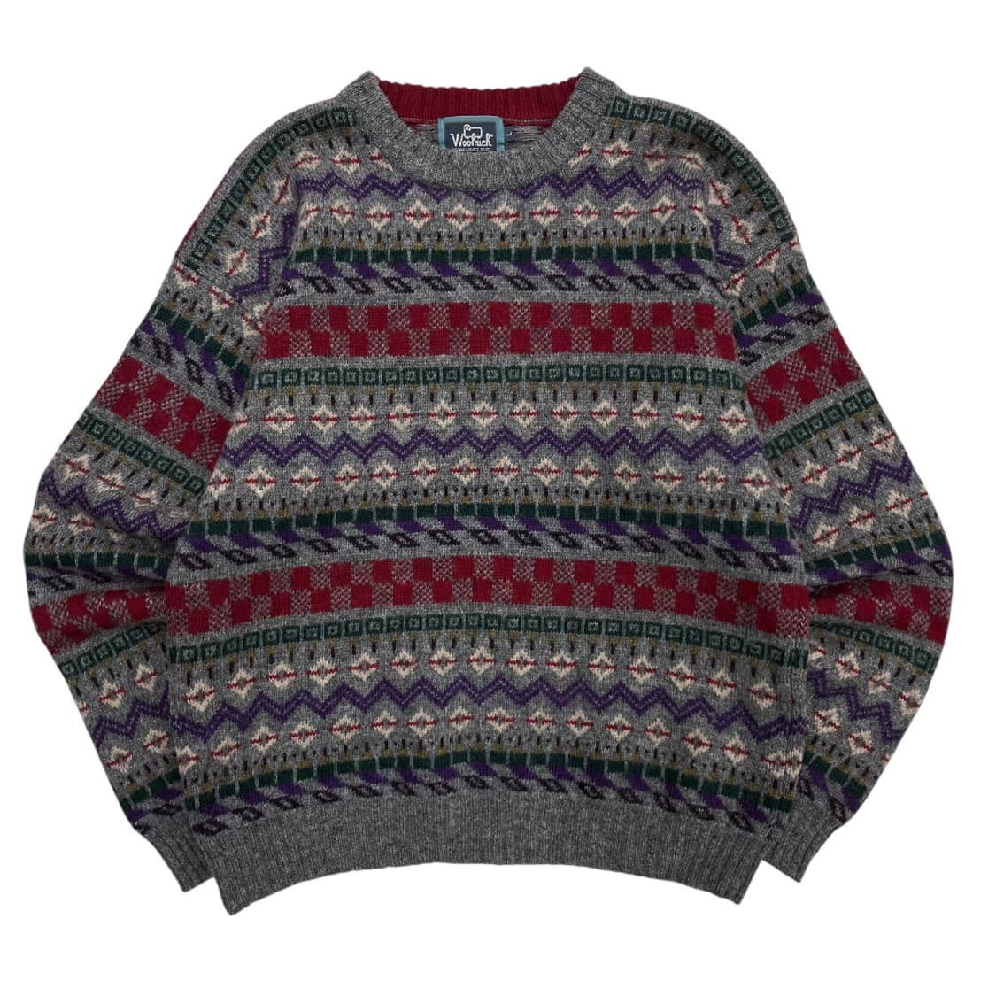 울리치 에스닉패턴 니트 L 상품이미지2