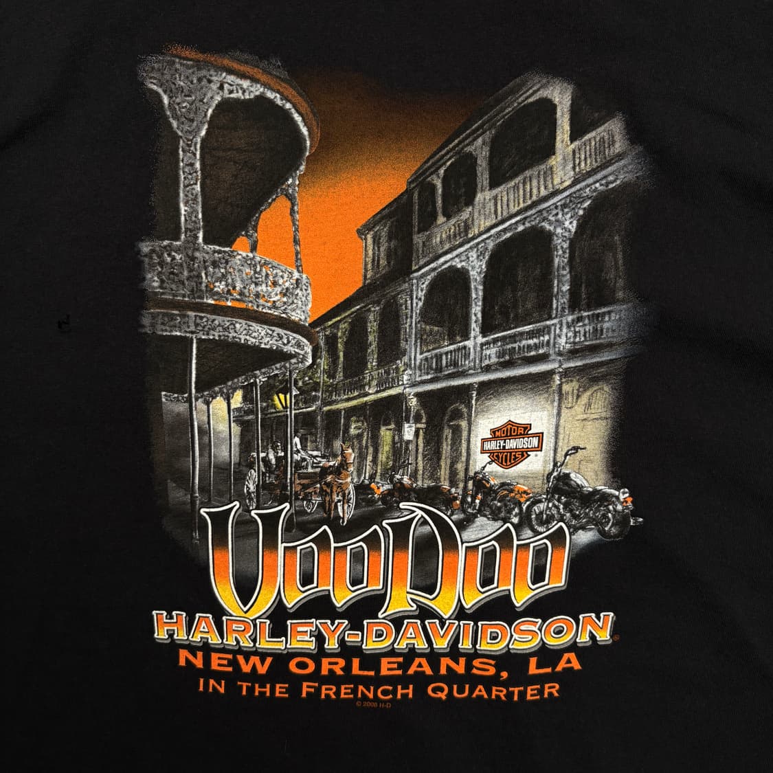 [XL] 00s Harley-Davidson FRENCH T-shirt 상품이미지5
