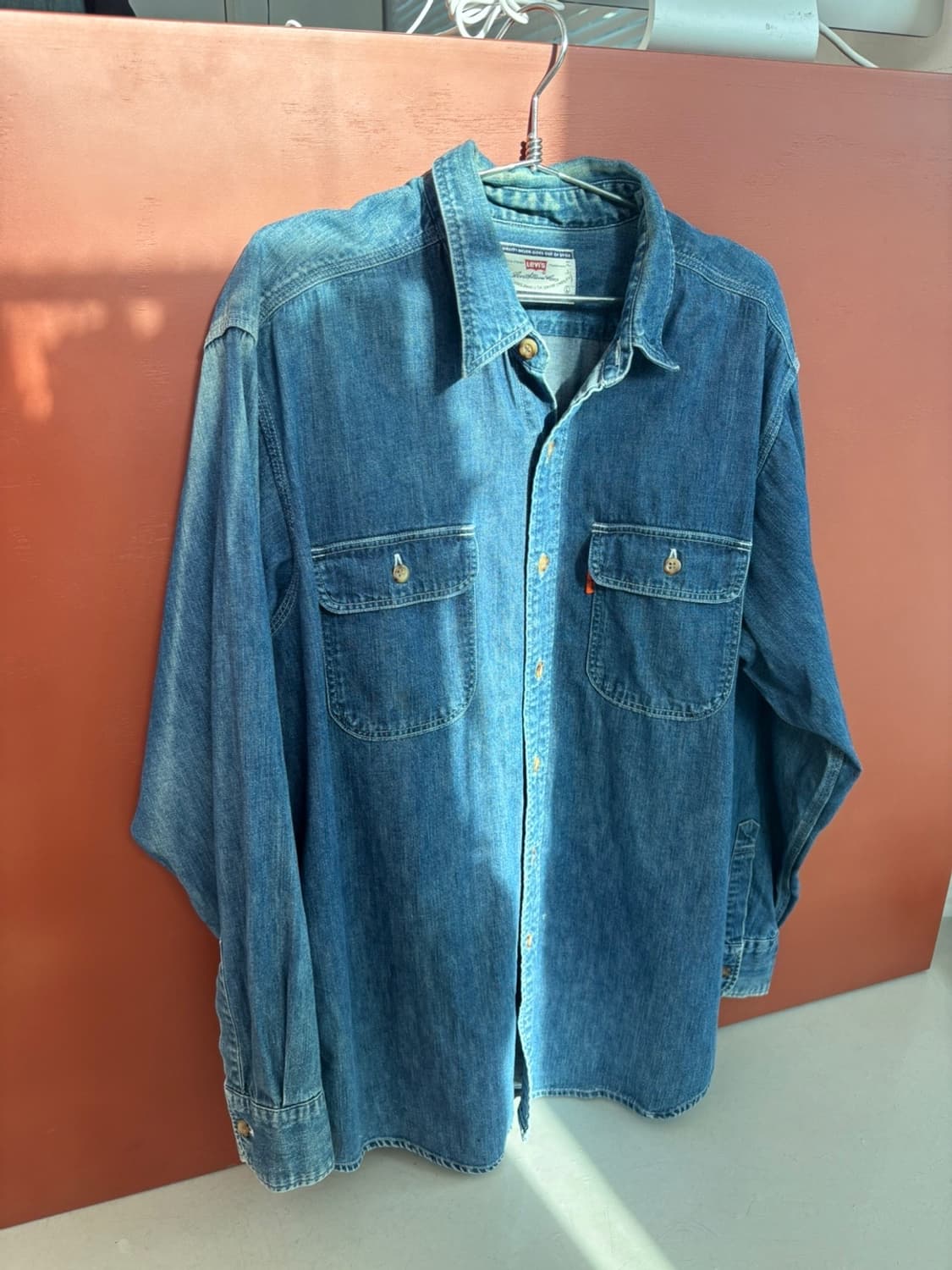 Vintage Levis Denim Shirt 상품이미지1