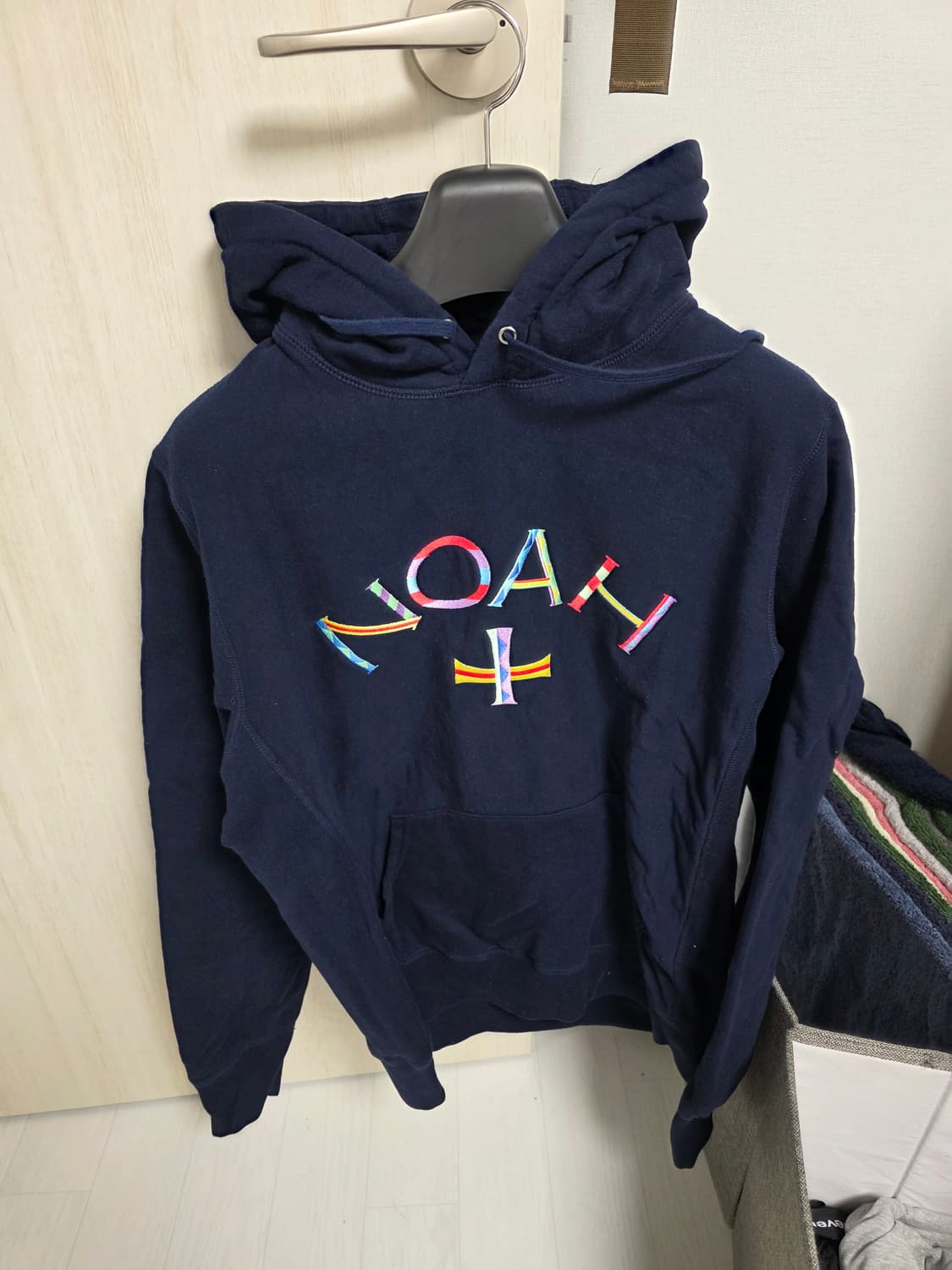 노아 코어 로고 후드티 L 상품이미지1