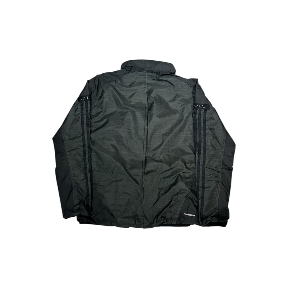 아디다스 차콜 오버핏 블랙 삼선 바람막이 자켓 L 상품이미지6