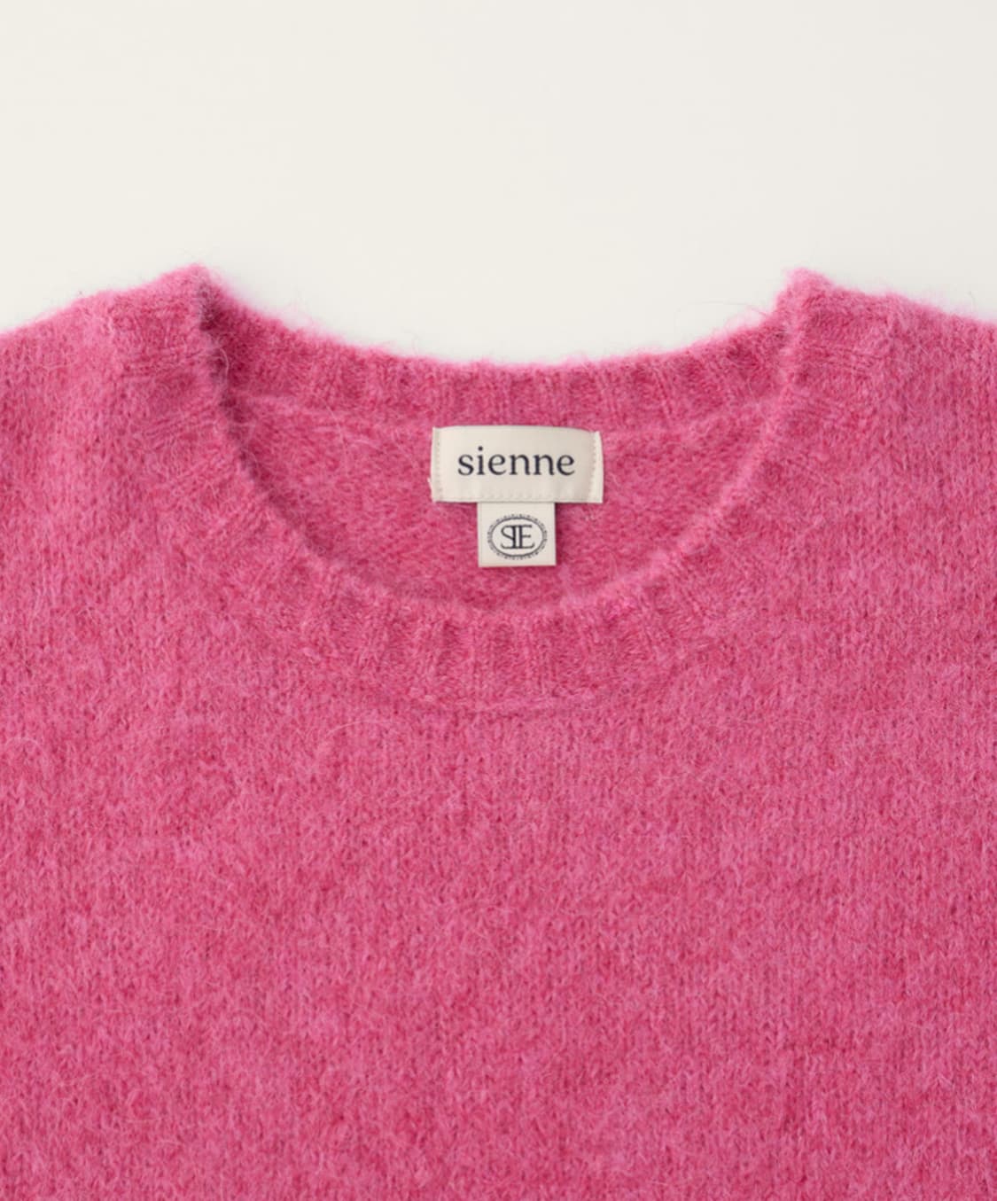시엔느 모마 울 스웨터 핑크 S 상품이미지4