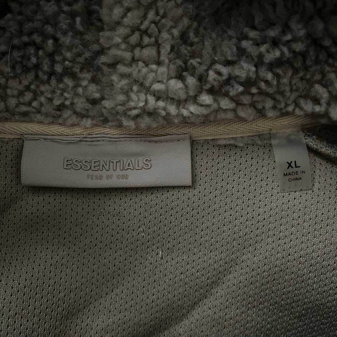 Fear of God Essentials fleece jacket 상품이미지7
