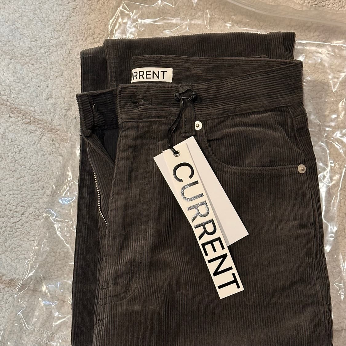 CURRENT 커렌트 겨울 코듀로이 팬츠 새상품 상품이미지5
