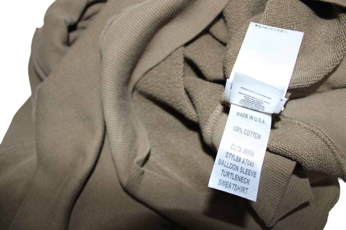 AGOLDE 에이골디 터틀넥 크롭 스웻셔츠 상품이미지7