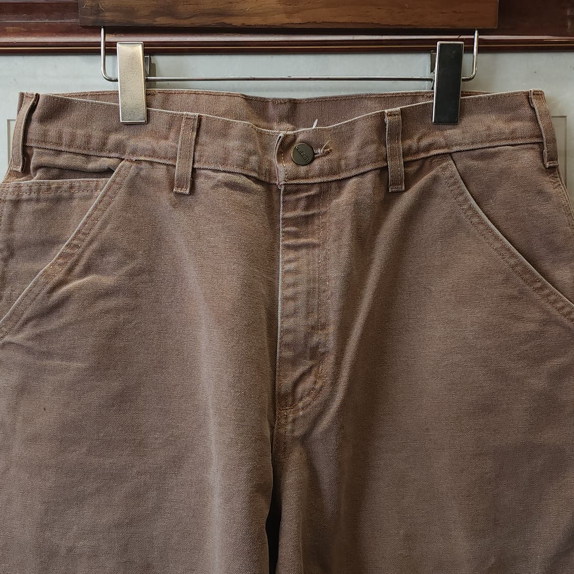 칼하트 싱글니 카펜터 워크팬츠 커피 브라운 33x30 상품이미지3