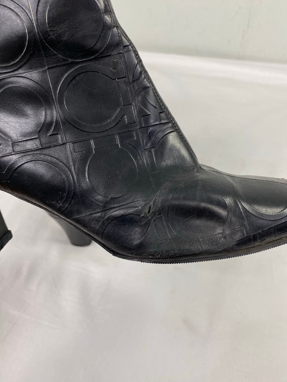 살바토레 페라가모 레더 앵클부츠 6 1/2 <43> 상품이미지5