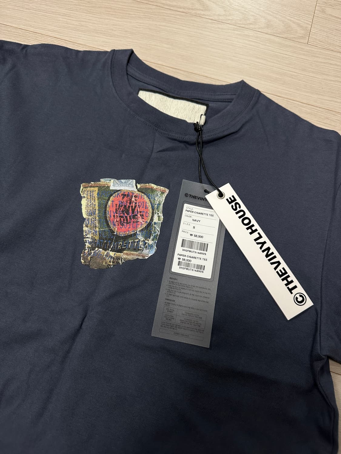 더바이닐하우스 S PAPER CIGARETTE TEE 상품이미지3