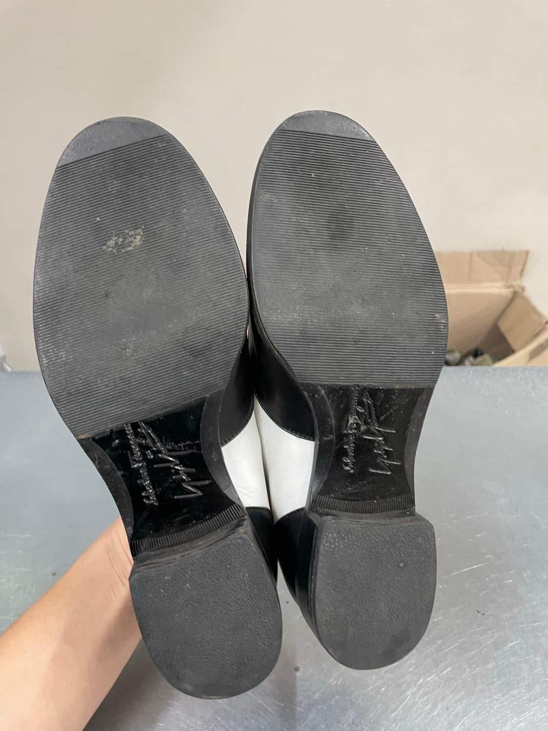 페레가모 x 요지야마모토 옥스포드 UK6.5 (gr-4019) 상품이미지6