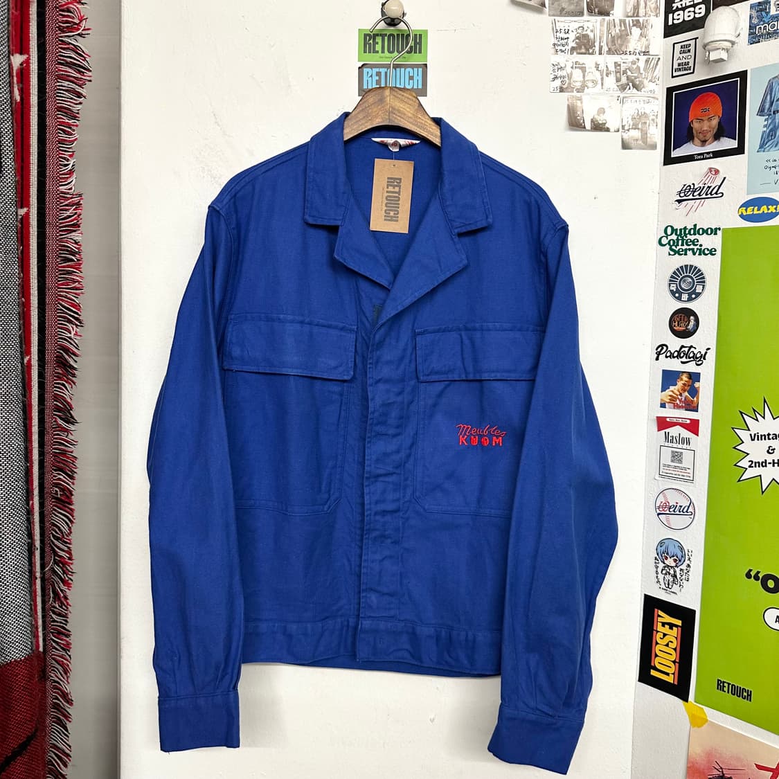 80‘s 플랩포켓 프렌치 워크자켓 상품이미지1