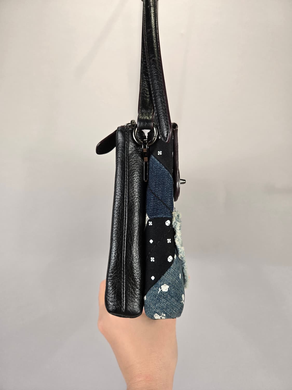 COACH 코치 데님 패치워크 투웨이 크로스백 가방 정품 상품이미지7