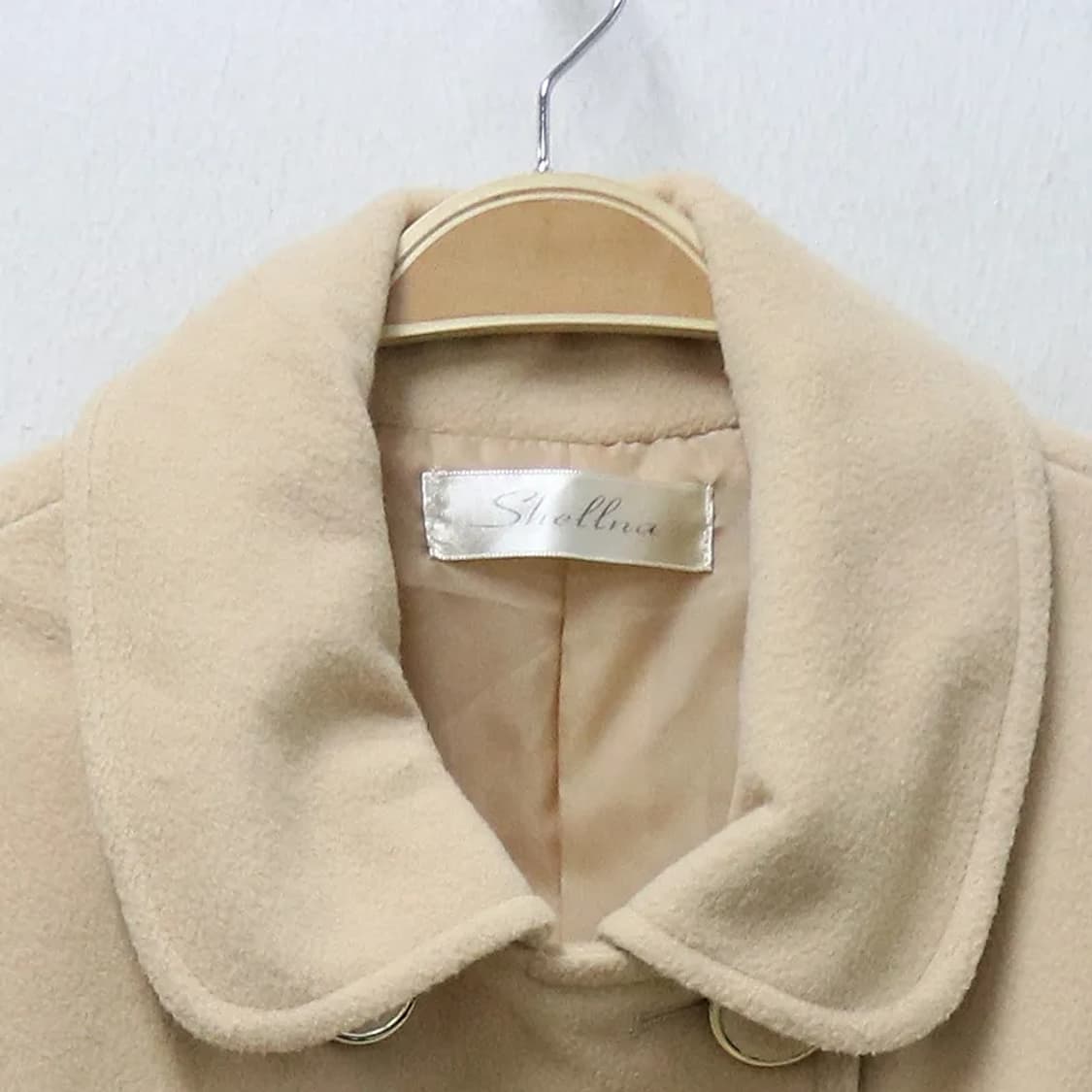 SHELLNA 오네갸루 더플 프릴 코트 63623 상품이미지5