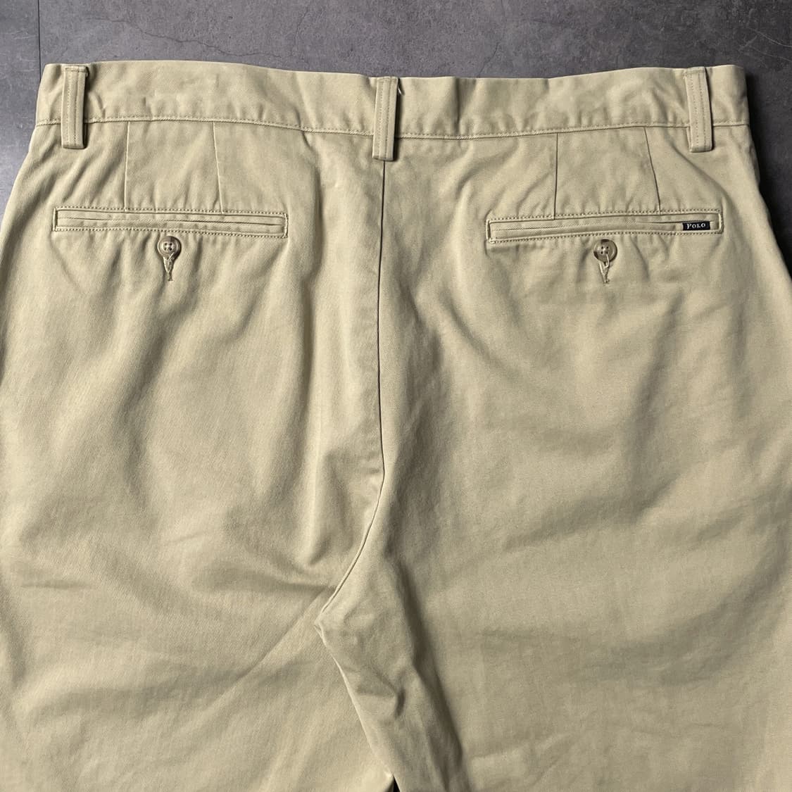 RALPH LAUREN 랄프로렌 빈티지 베이지 코튼 하프팬츠 A01045 상품이미지6