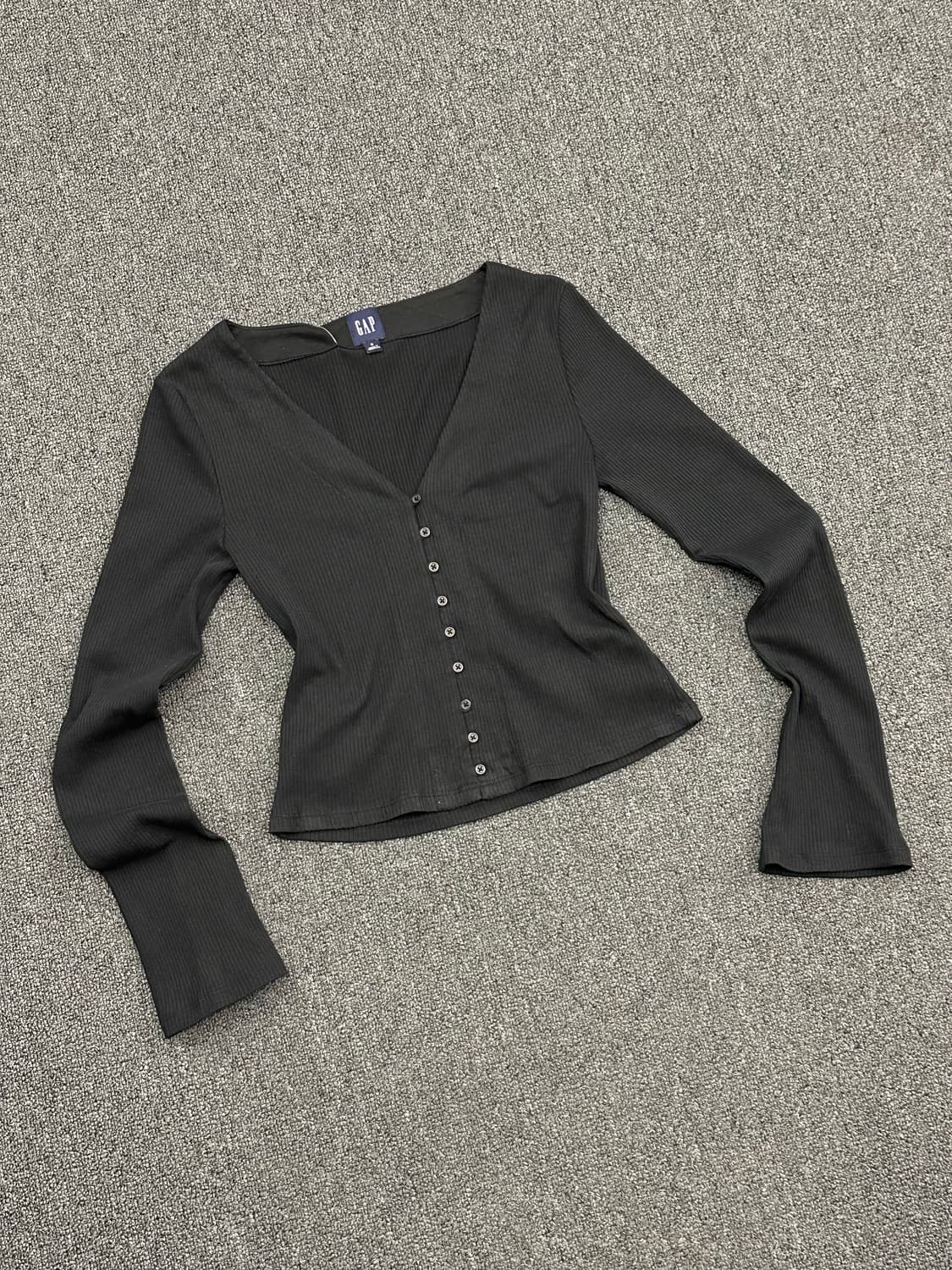 S)GAP 빈티지 여성 블랙 가디건 상품이미지2