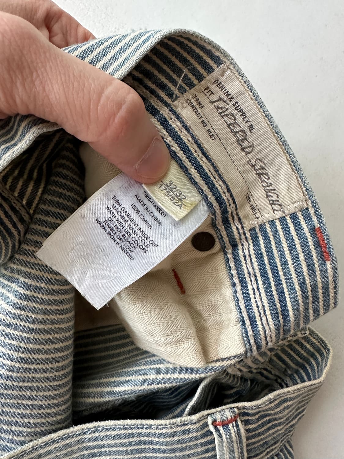 폴로 데님 앤 서플라이 데미지 페인팅 데님 팬츠 상품이미지10