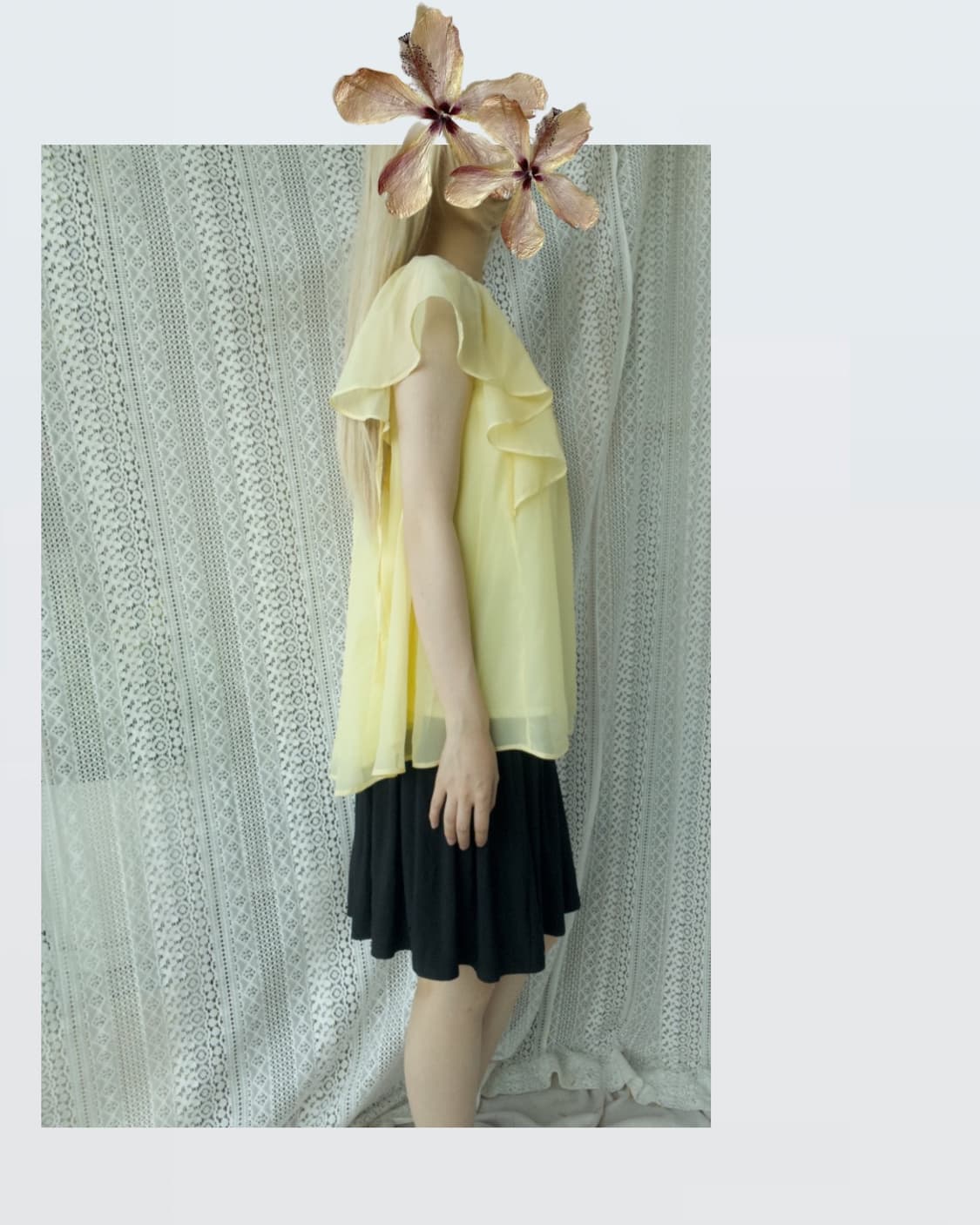 [Yellow Sheer Top] 옐로우 쉬어 탑 상품이미지2
