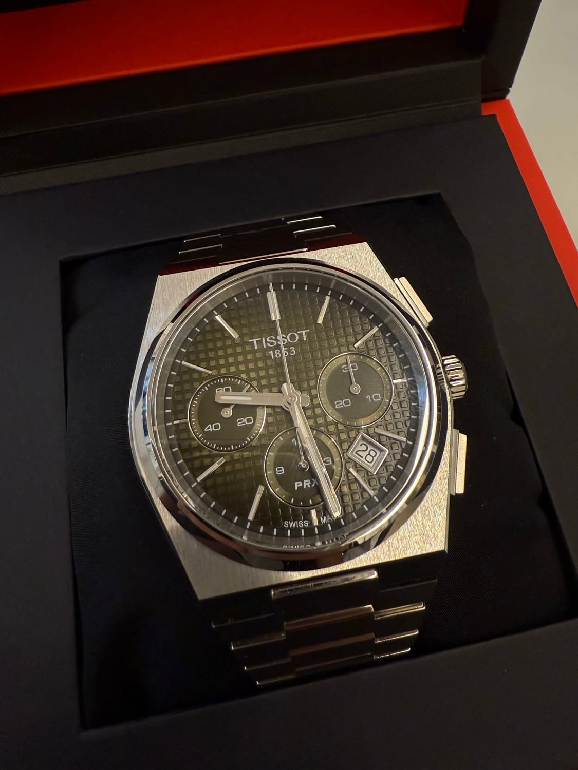 티쏘prx 오토매틱 크로노그래프 그린 상품이미지4