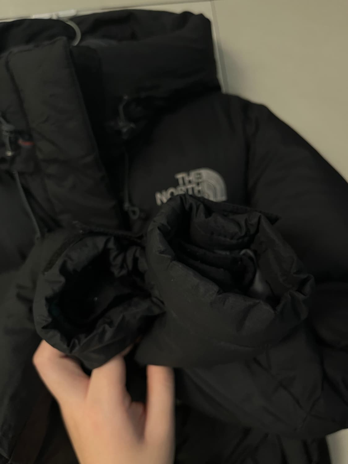 노스페이스 800 구스다운 패딩 블랙 [L] 상품이미지7