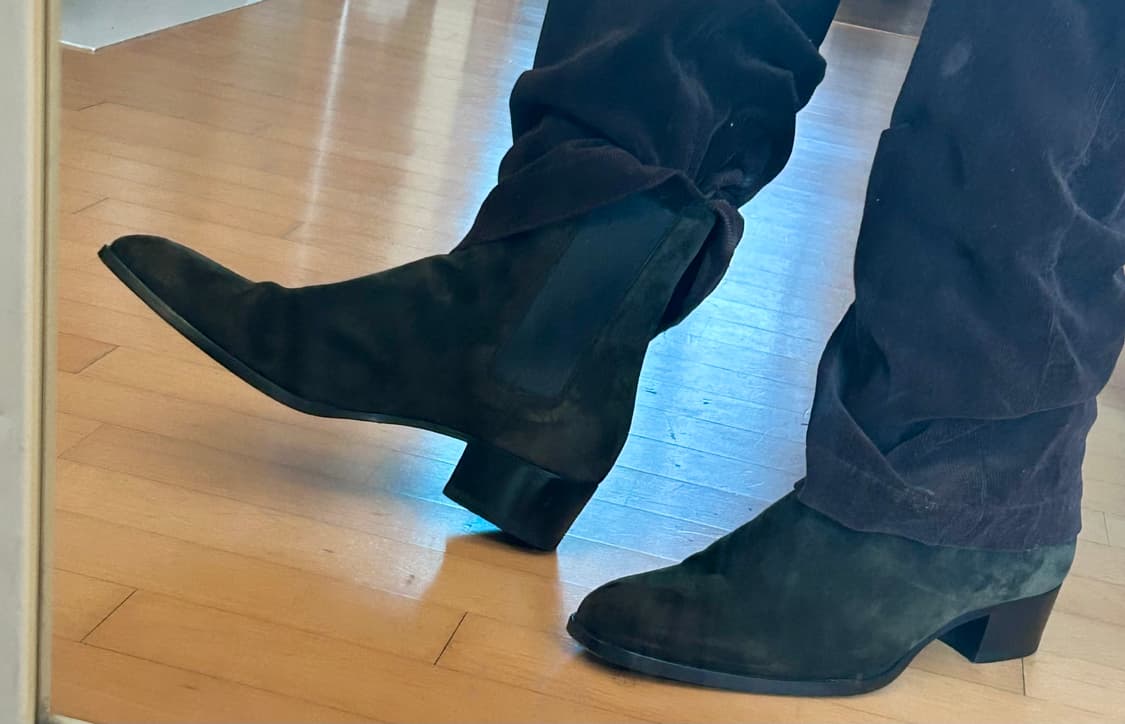 생로랑 스웨이드 부츠 상품이미지2