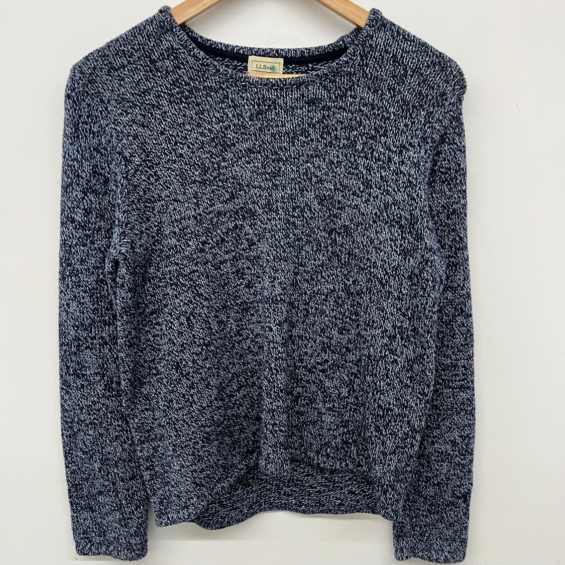 LLBean 네이비 혼방 니트 스웨터 M 상품이미지2