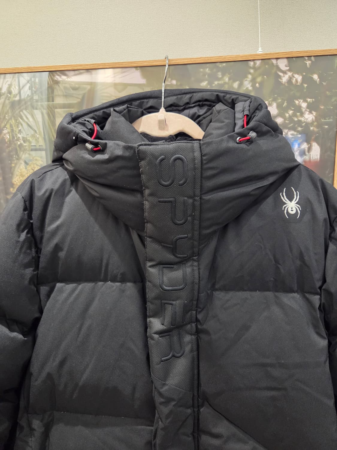 스파이더 롱 패딩 상품이미지2