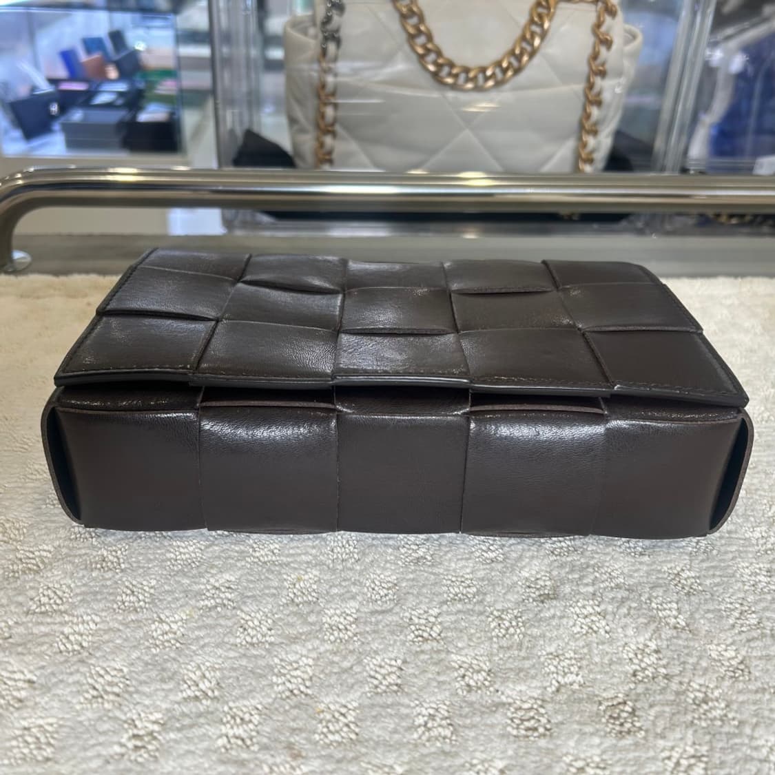 [중고/정품] 인트레치아토 위빙 카세트백 상품이미지5