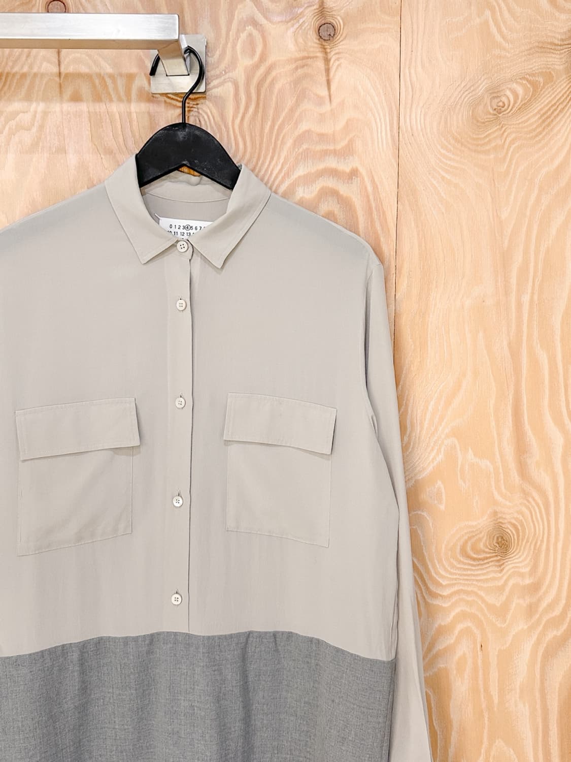 메종 마르지엘라 15f/w 실크 울 원피스 상품이미지4