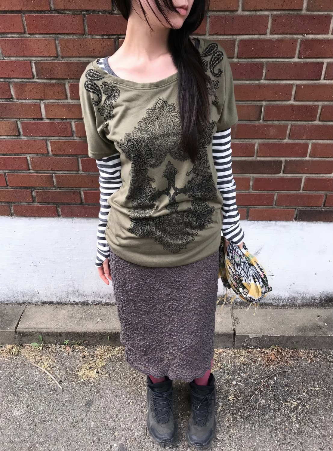 vintage stripe long sleeve 상품이미지1