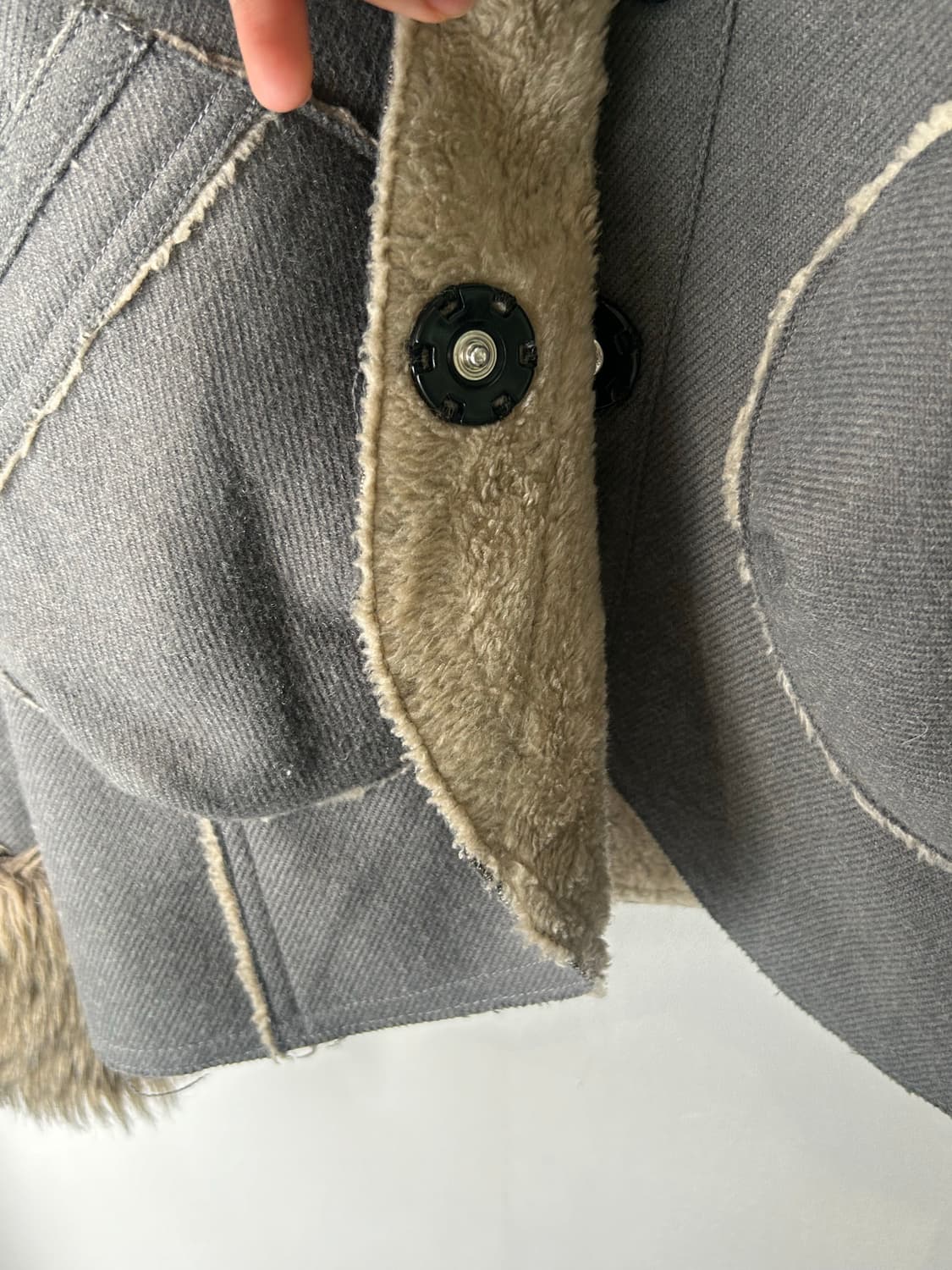 FINAL DECISION 무스탕 퍼자켓 상품이미지5