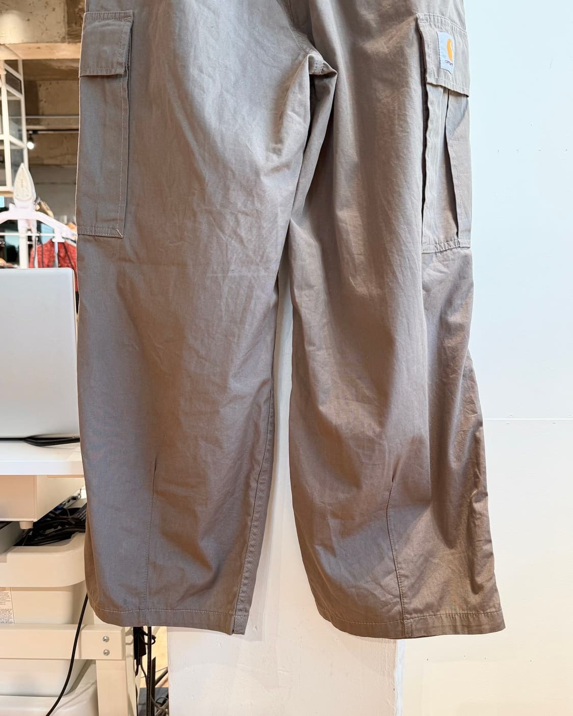 칼하트 브라운 콜 카고 팬츠  상품이미지7