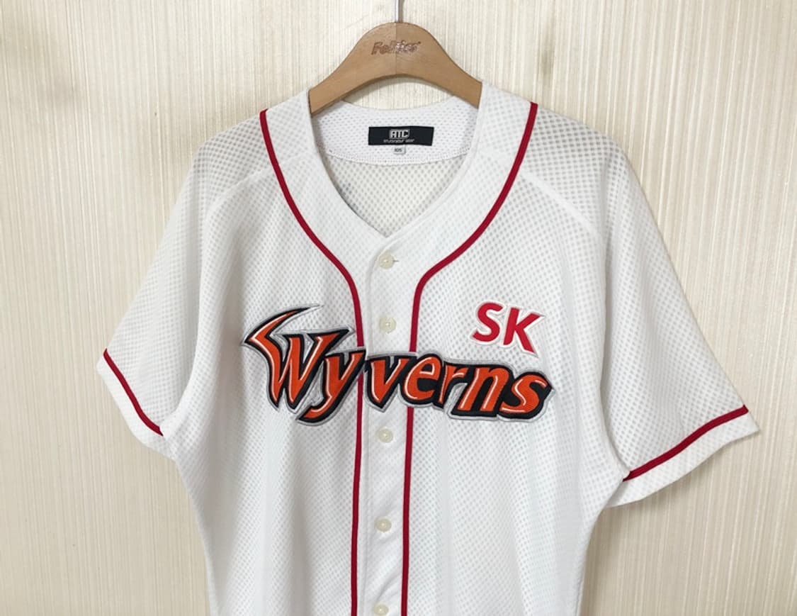 KBO ATC SK와이번스 (왕조) 홈유니폼/져지 105 #14 최정 상품이미지5