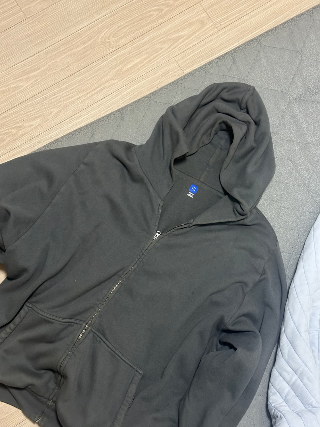 이지갭 후드집업 다크그레이 XL 상품이미지3